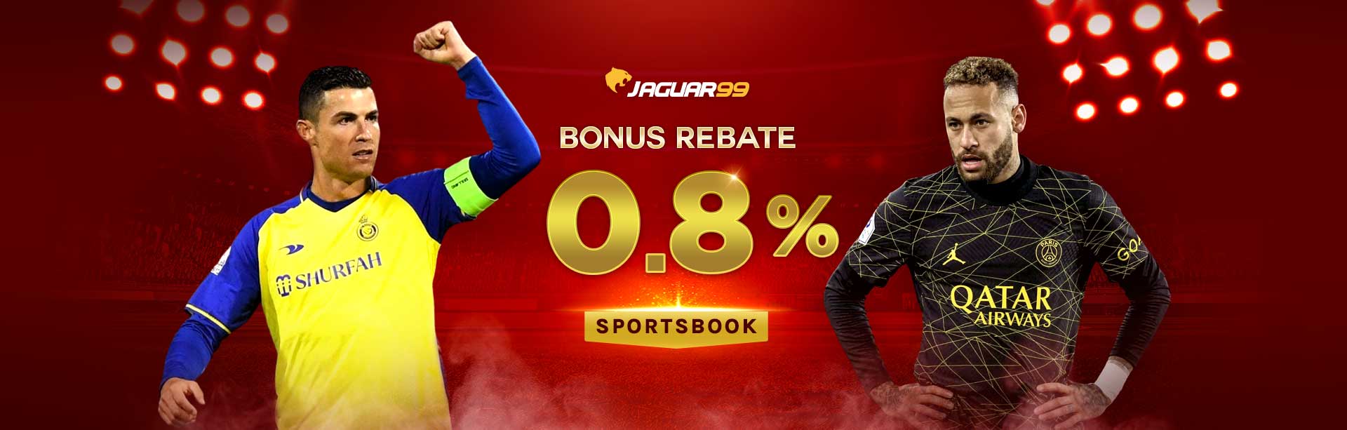 Jaguar99 Bonus Rebate 0.8% Sportsbook