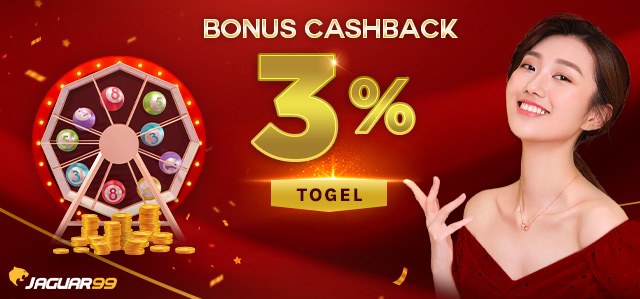 Jaguar99 Bonus Cashback 3% Togel
