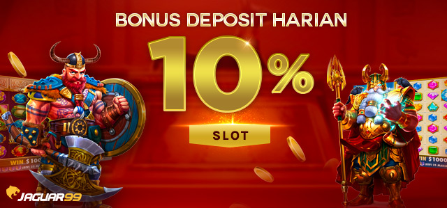 Jaguar99 Bonus Deposit Harian 10% Slot